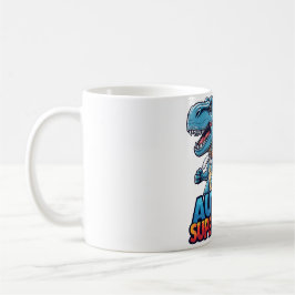 Autism T-Rex Superpower Awareness Kaffemugg
