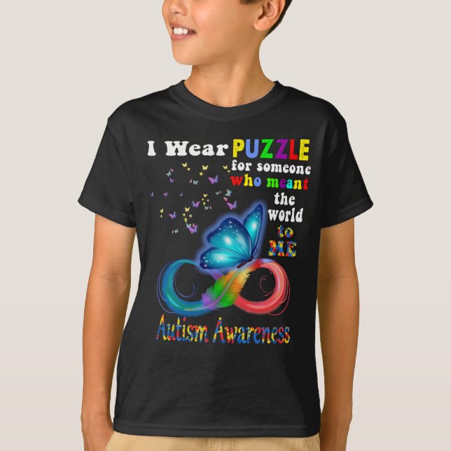 autism t shirt (Framsida)