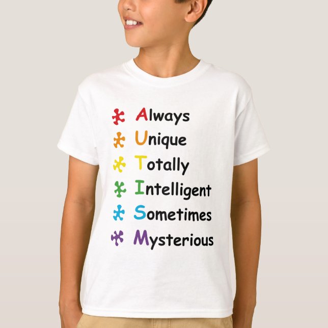 Autism T Shirt (Framsida)