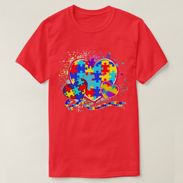 Autism T Shirt (Design framsida)