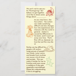 Autism Thanksgiving Girl