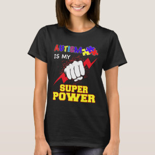 Autism Toppen Power T Shirt