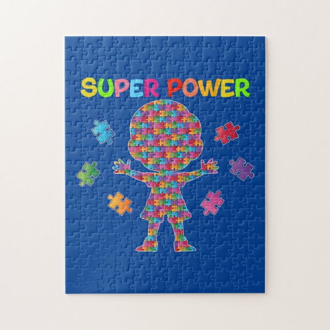Autism, Toppen Pussel (Vertikal)