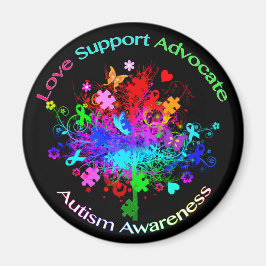 Autism Träd i Spektrum Magnet