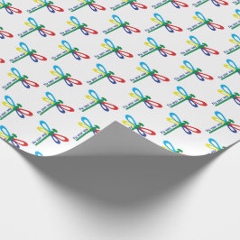 Autism Trollslända Flyg Ditt Eget Flyg Neuroinklud Presentpapper