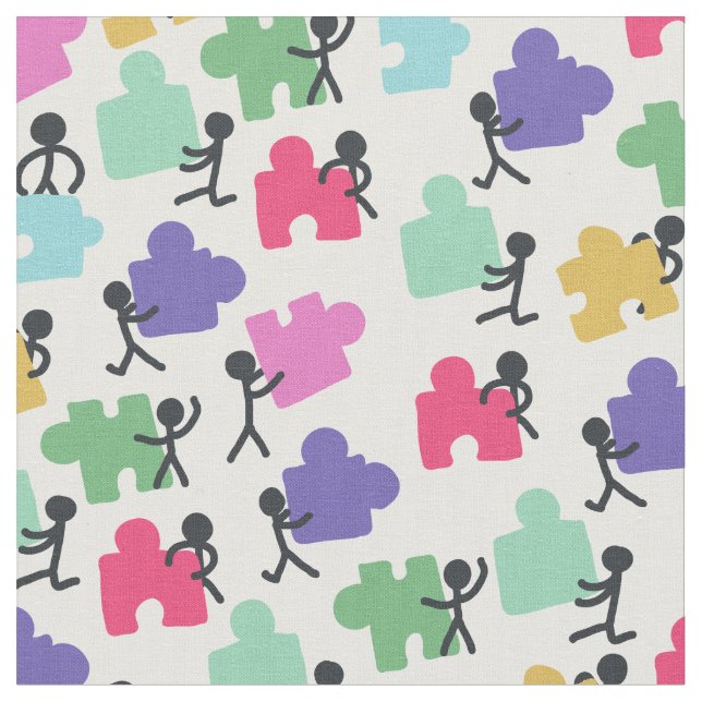 autism tyg (Närbild)