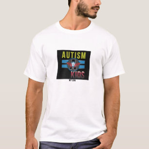 "Autism unge manar grundläggande T-tröja, White* Tröja