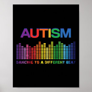 Autism väcker medvetandegörandet om att dansa till poster