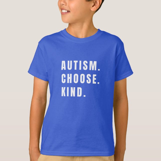 autism välj typ Kids T-Shirt modern (Framsida)