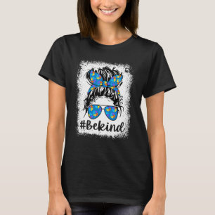 Autism Vänlig Rufsigt Knut Momma Liv Hjärtan Pusse T Shirt