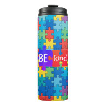 Autism -Var snäll --Termisk Tumbler