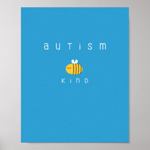 autism vara Poster och utskrift av varma ögon