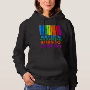 Autism varför passa in när du föddes för att stå u t shirt