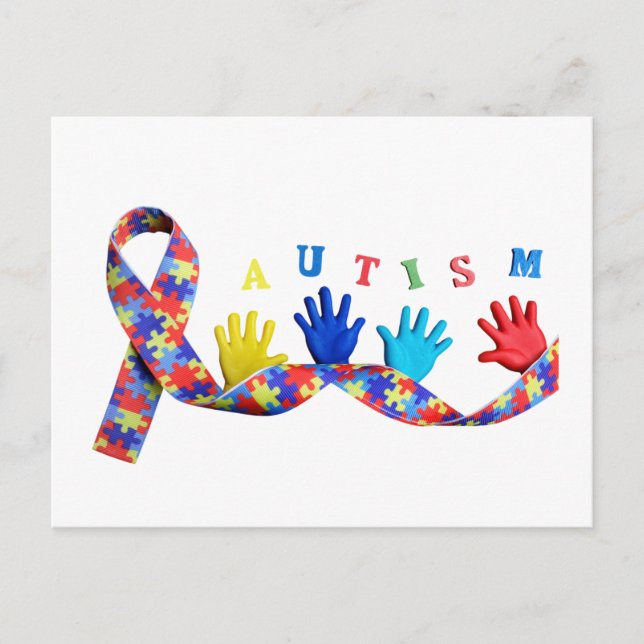 Autism Vykort (Framsida)
