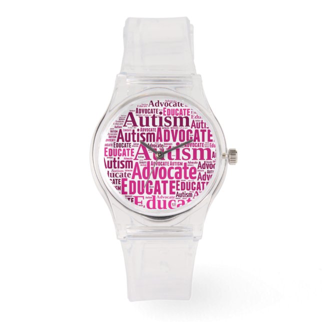 Autism Watch by GoTeamKate Armbandsur (Framsida)