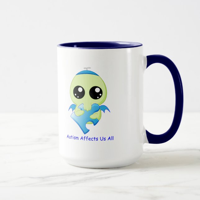 Autismaffekter - baby Cthulhu Mugg (Höger)