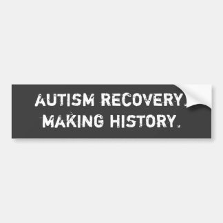 autismåterställning. danandehistoria bildekal
