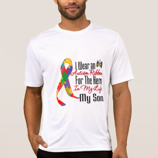 Autismbandhjälte i mitt liv min Son T Shirt