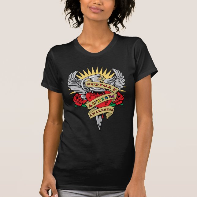 Autismdolk T-shirt (Framsida)