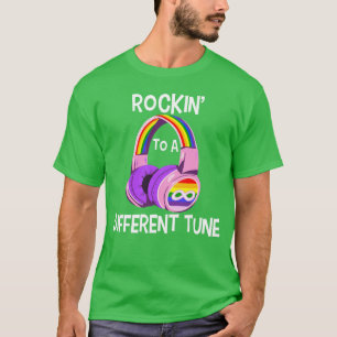 Autismens spel får en annan ton för spelaren t shirt