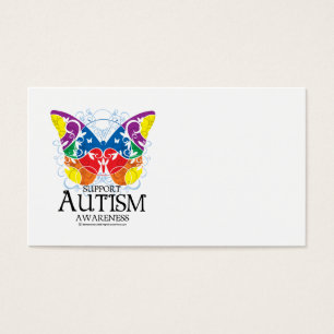 Autismfjäril Visitkort