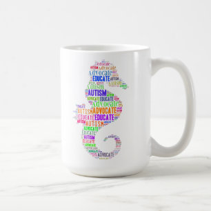 autismförkämpen utbildar Seahorsemuggen GoTeamKa Kaffemugg