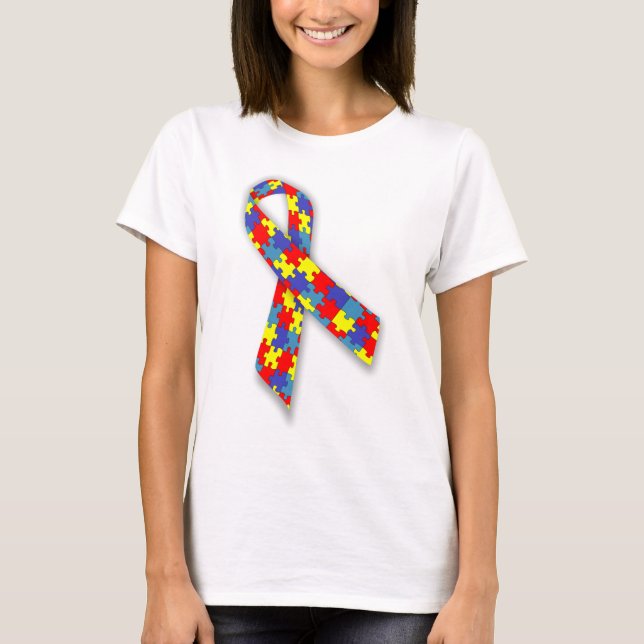 autismgåvor tee shirt (Framsida)