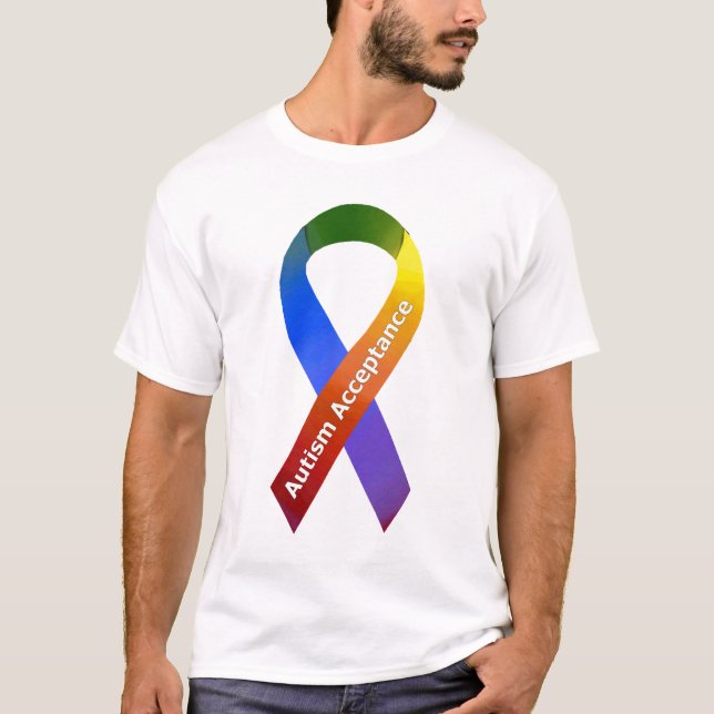 Autismgodtagande T Shirt (Framsida)