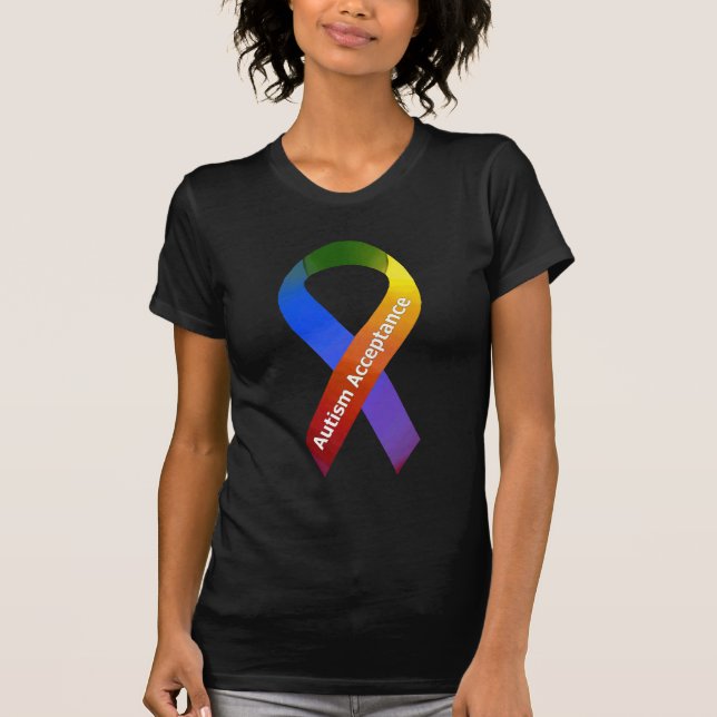 Autismgodtagande Tee Shirt (Framsida)