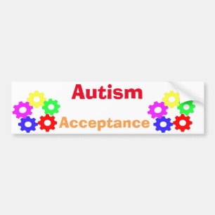 Autismgodtagandebildekal Bildekal