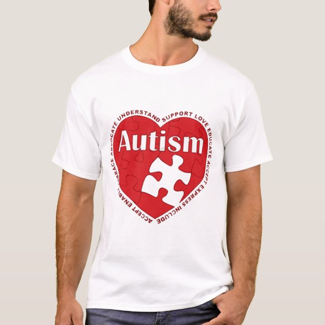 Autismhjärta Tröja (Framsida)
