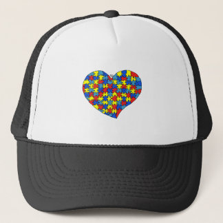 Autismhjärta Truckerkeps