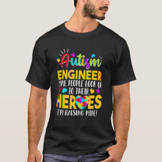 Autismingenjör människor söker upp sina hjältar ru t shirt