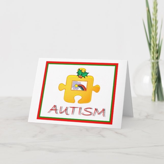 Autismjulkort Helgkort (Framsida)