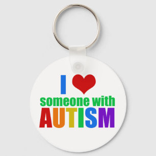 Autismkärlek Nyckelring