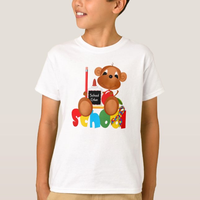 AutismKids Red Ringer Tee (Framsida)