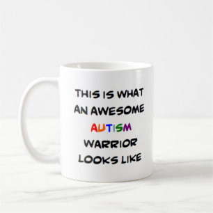 autismkrigare, fantastisk kaffemugg