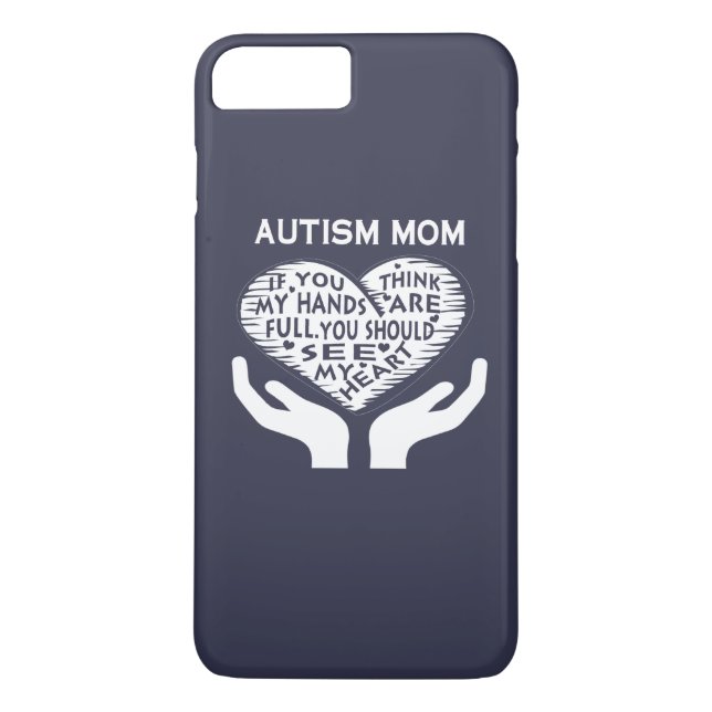 AUTISMMAMMA Case-Mate iPhone SKAL (Baksida)