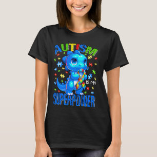 Autismmedvetande Är Min Superkraft Barn Pojkar Din T Shirt