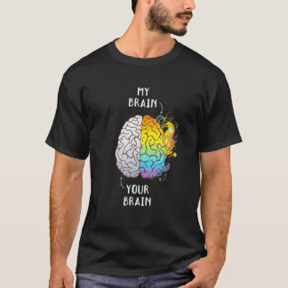 Autismmedvetandedagen Autistisk Son Ditt Hjärna Mi T Shirt