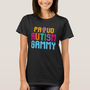 Autismmedvetandedagen Matchande familj stolt Autis T Shirt