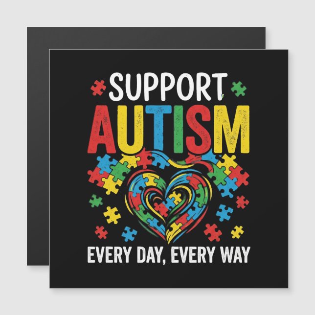 Autismmedvetenhet (Fram/baksida)