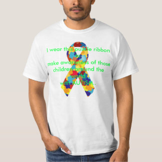 Autismmedvetenhet 1 tee shirt