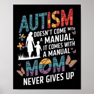 Autismmedvetenhet 2025 Kommer Inte Med En Bruksanv Poster