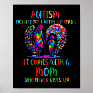 Autismmedvetenhet 2025 Kommer Inte Med En Bruksanv Poster