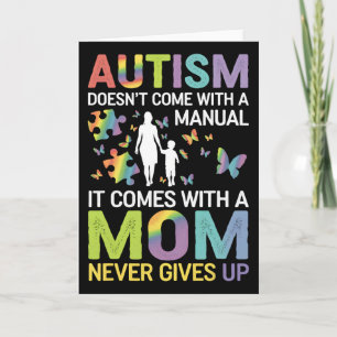 Autismmedvetenhet 2025 Kommer Inte Med En Manual A Kort