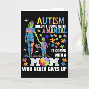Autismmedvetenhet 2025 Kommer Inte Med En Manual A Kort