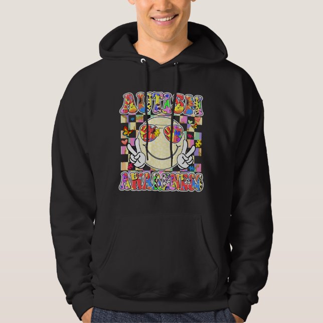 autismmedvetenhet (5 hoodie (Framsida)