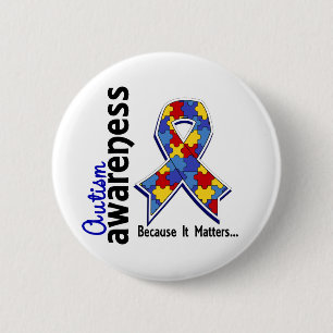 Autismmedvetenhet 5 knapp