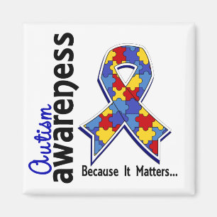 Autismmedvetenhet 5 magnet